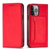 Magnet Card Case for Samsung Galaxy S23 Ultra flip cover wallet stand red Magnet Card Case for Samsung Galaxy S23 Ultra flip cover wallet stand red