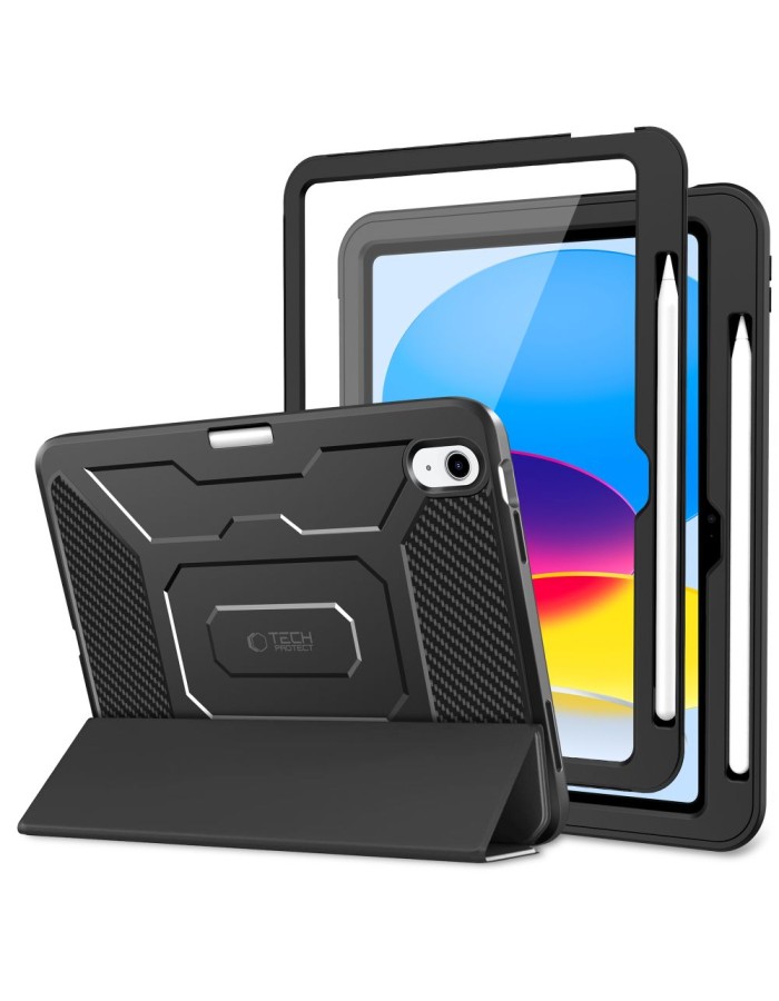 Tech-Protect Endurance Case for iPad 10.9” 10 / 2022 / 11” 11 / 2025 - Black