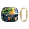 Guess GUA3HHFLB AirPods 3 cover blue/blue Flower Strap Collection Guess GUA3HHFLB AirPods 3 cover blue/blue Flower Strap Collection