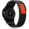 Tech-Protect Nylon Strap for Garmin Fenix 5 / 6 / 6 Pro / 7 - Black/Orange Tech-Protect Nylon Strap for Garmin Fenix 5 / 6 / 6 Pro / 7 - Black/Orange