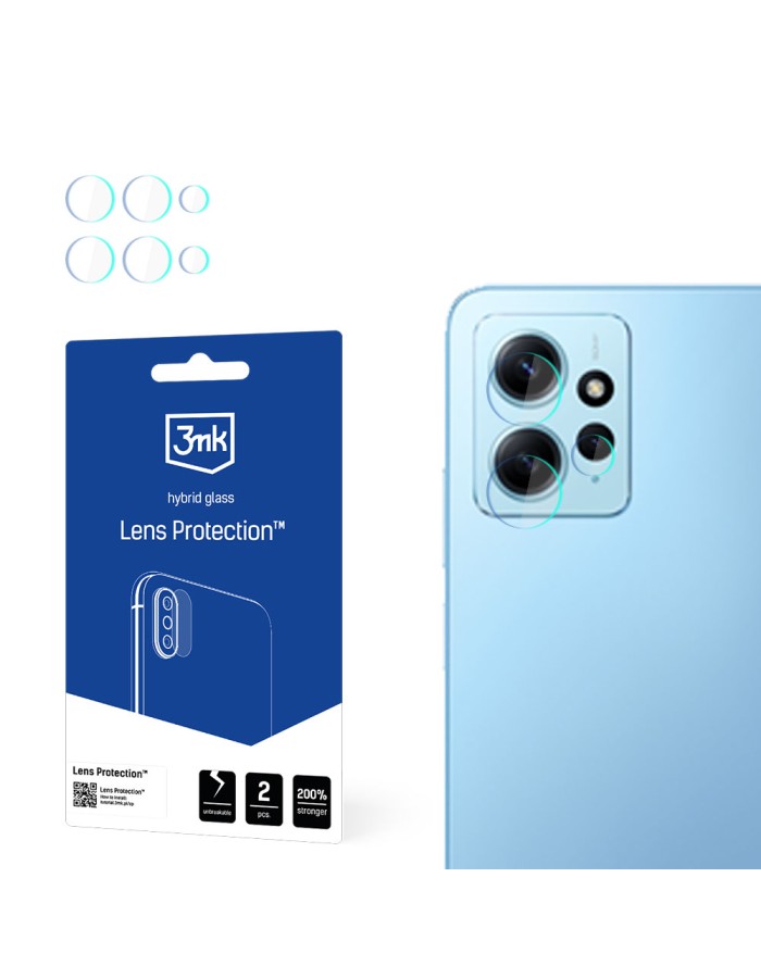 Camera glass for Xiaomi Redmi Note 12 7H for 3mk Lens Protection series lens Camera glass for Xiaomi Redmi Note 12 7H for 3mk Lens Protection series lens