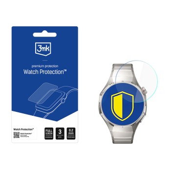 3mk Watch Protection FlexibleGlass hybrid glass for the smartwatch display for Huawei Watch GT 6 Pro 46 mm 3mk Watch Protection FlexibleGlass hybrid glass for the smartwatch display for Huawei Watch GT 6 Pro 46 mm