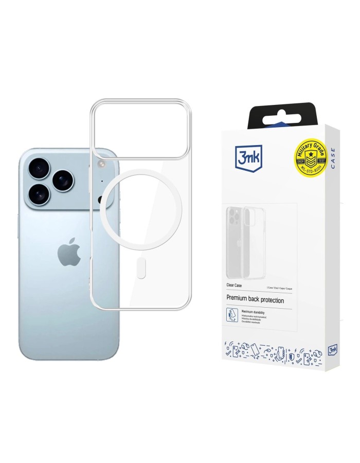 3mk Clear MagCase for Apple iPhone 17 Pro Max - transparent