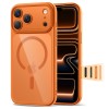 Tech-Protect Magpeak Magsafe CC Case for iPhone 17 Pro Max - Transparent Orange Tech-Protect Magpeak Magsafe CC Case for iPhone 17 Pro Max - Transparent Orange