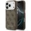Guess 4G Classic Logo MagSafe Case for iPhone 17 Pro Max - Brown