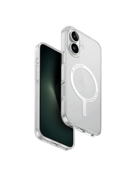 Uniq Clario iPhone 16 6.1" Magclick Charging case transparent/lucent clear