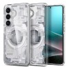 Spigen Ultra Hybrid Mag MagSafe Case for Samsung Galaxy S26 Zero One - Clear and White