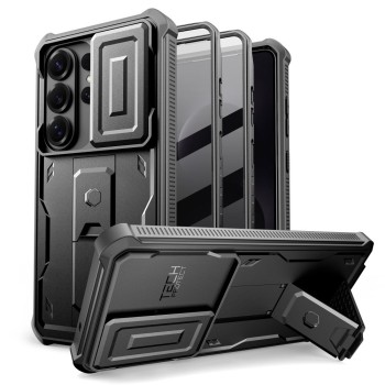 Tech-Protect Kevlar Cam+ Case for Samsung Galaxy S26 Ultra - Black