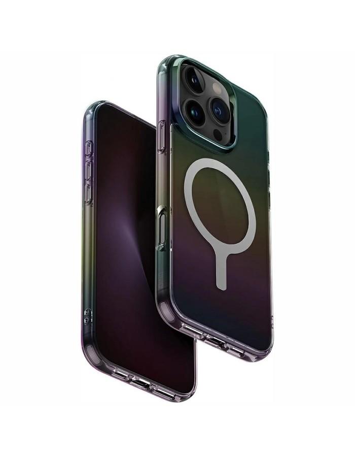 Uniq Iridescia Magclick Charging Case for iPhone 16 Pro - Black Uniq Iridescia Magclick Charging Case for iPhone 16 Pro - Black