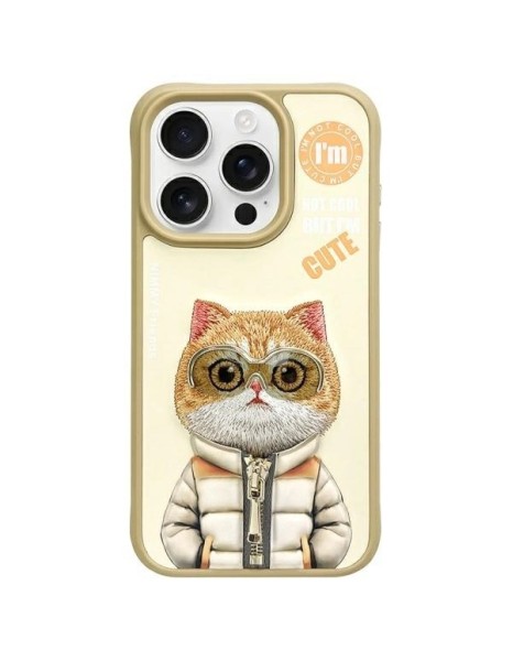 Nimmy Cool&amp;amp;Cute 2.0 Cat Case for iPhone 15 Pro - Green