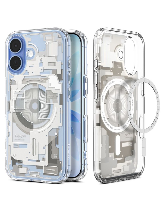 Spigen Ultra Hybrid MagSafe case for iPhone 17 Zero One - titanium Spigen Ultra Hybrid MagSafe case for iPhone 17 Zero One - titanium
