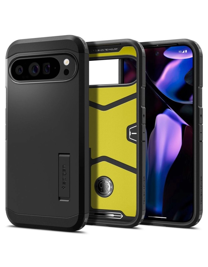 Spigen Tough Armor Case for Google Pixel 9 Pro XL - Black