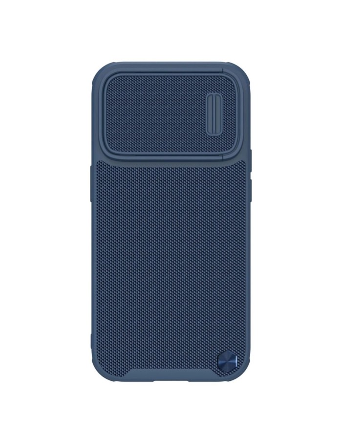 Nillkin Textured S Case iPhone 14 Pro Max armored cover with camera cover blue