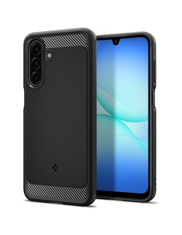Spigen Rugged Armor Case for Samsung Galaxy A17 - Matte Black Spigen Rugged Armor Case for Samsung Galaxy A17 - Matte Black