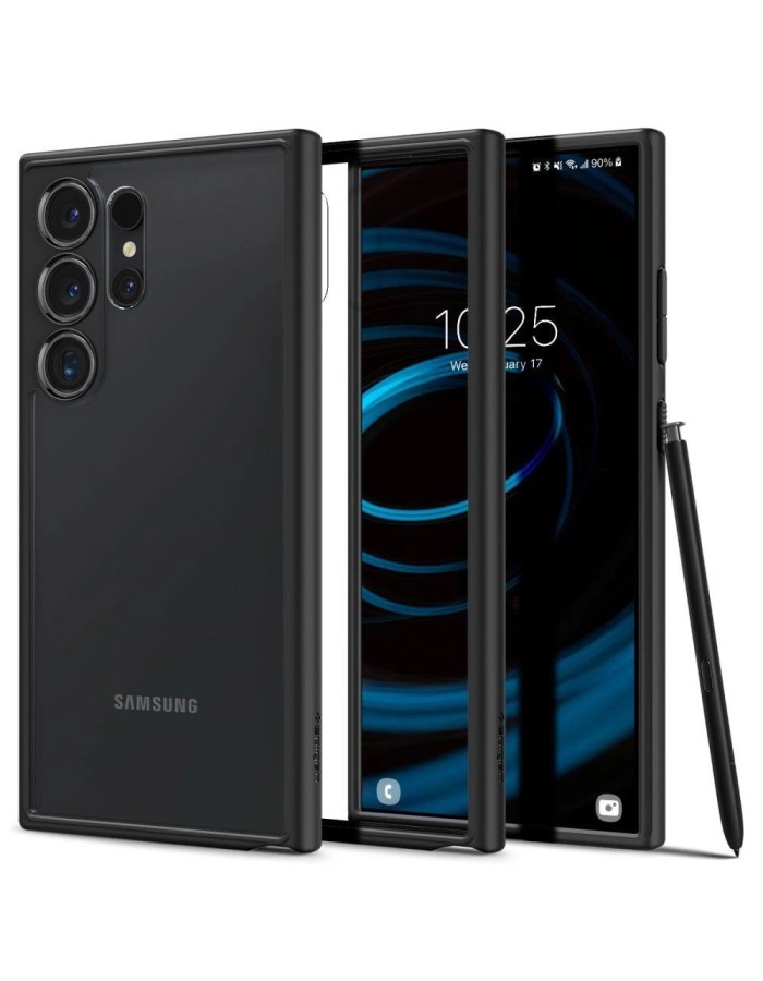 Spigen Ultra Hybrid Case for Samsung Galaxy S24 Ultra - Matte Black Spigen Ultra Hybrid Case for Samsung Galaxy S24 Ultra - Matte Black