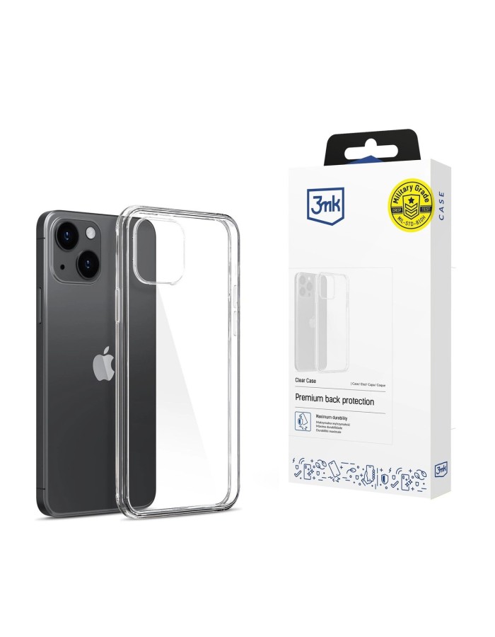 Apple iPhone 15 - 3mk Clear Case Apple iPhone 15 - 3mk Clear Case