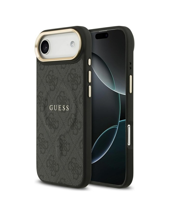 Guess 4G PU Classic Logo MagSafe case for iPhone 17 Air - black Guess 4G PU Classic Logo MagSafe case for iPhone 17 Air - black