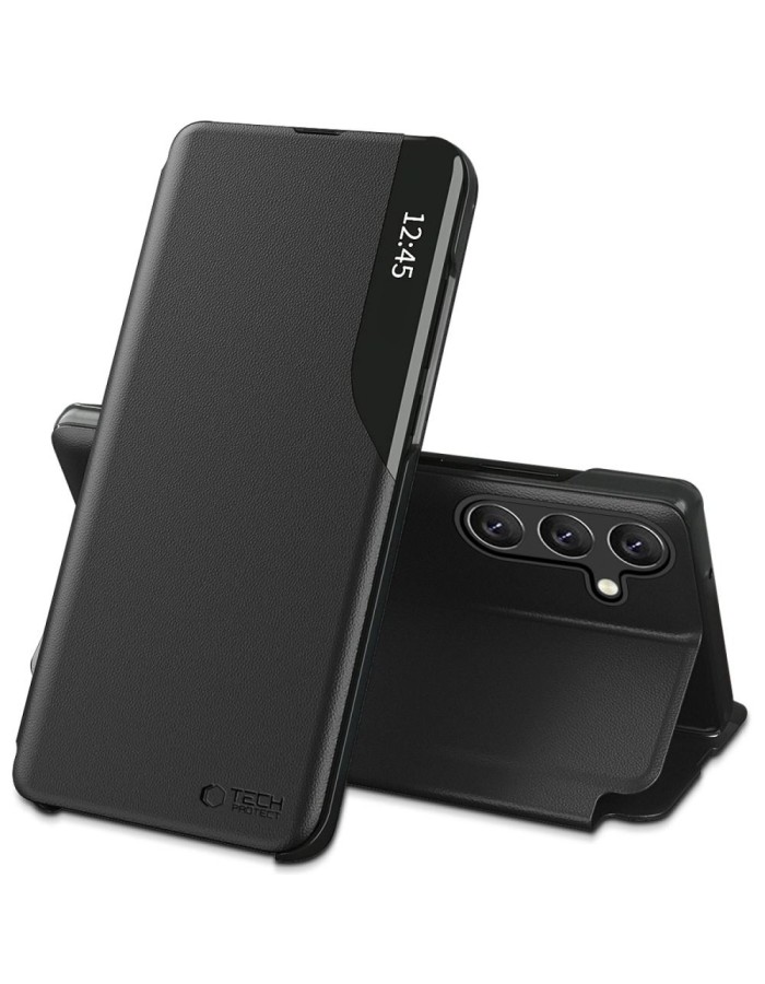 Tech-Protect Smart View Case for Samsung Galaxy A37 5G - Black