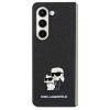 Karl Lagerfeld Saffiano Karl&amp;amp;Choupette Pin case for Samsung Galaxy A35 - black