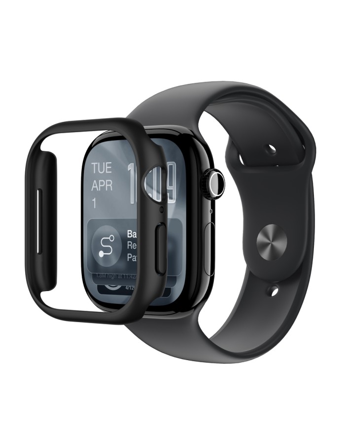 AmazingThing Minimal Protective Case for Apple Watch Series 11 42mm - Black AmazingThing Minimal Protective Case for Apple Watch Series 11 42mm - Black