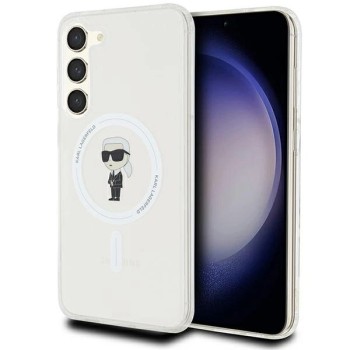 Karl Lagerfeld IML Ikonik MagSafe case for Samsung Galaxy S24+ - transparent
