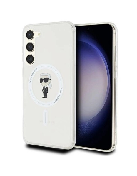 Karl Lagerfeld IML Ikonik MagSafe case for Samsung Galaxy S24+ - transparent