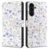 Tech-Protect Wallet Case for Samsung Galaxy A57 5G - Colorful Flowers
