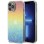 Guess IML Faceted Mirror Disco Iridescent case for iPhone 12/12 Pro - multicolor