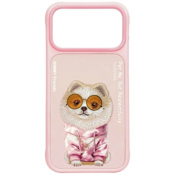 Nimmy Glasses Cool nag case for iPhone 17 Pro Max - pink Nimmy Glasses Cool nag case for iPhone 17 Pro Max - pink