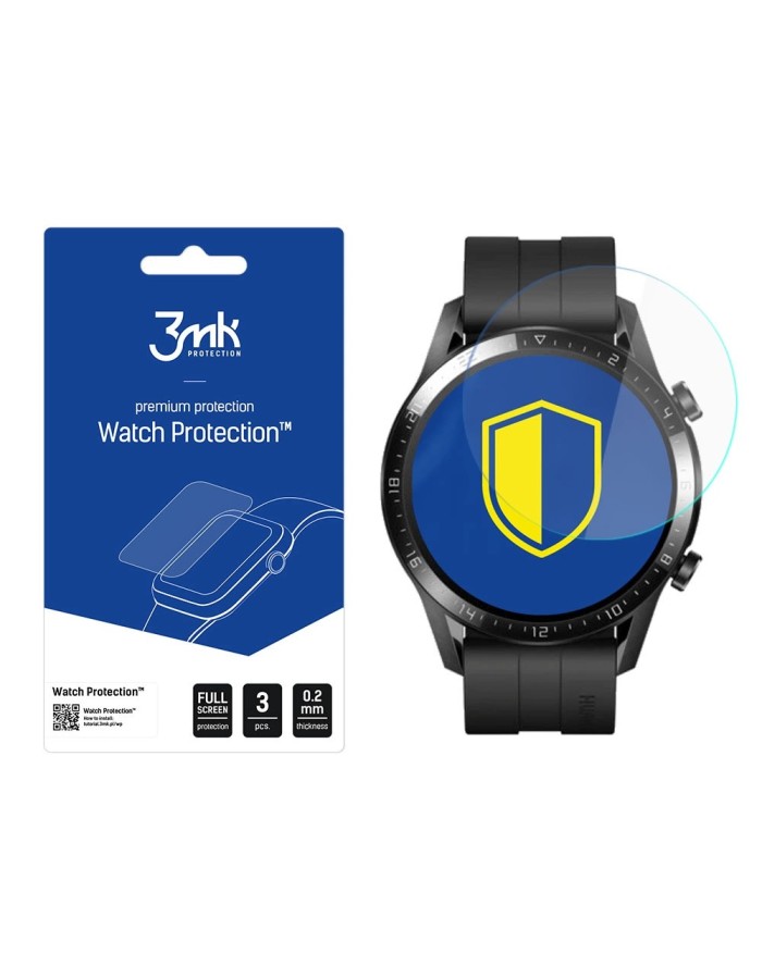 Huawei Watch GT 2 46mm - 3mk Watch Protection™ v. FlexibleGlass Lite