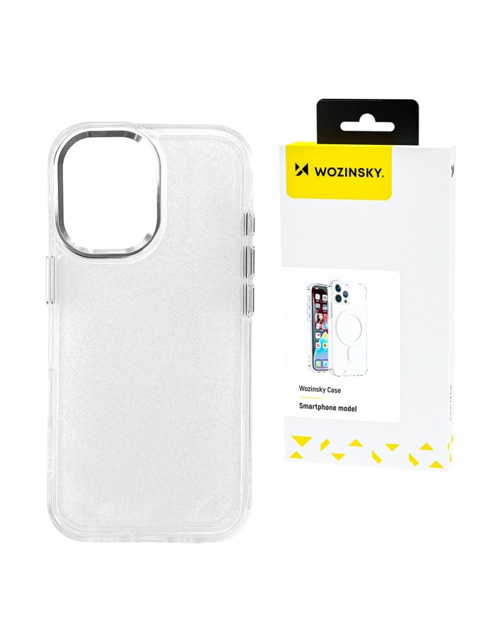 Wozinsky Glitter Case for Samsung Galaxy S25 - Clear with Glitter Wozinsky Glitter Case for Samsung Galaxy S25 - Clear with Glitter