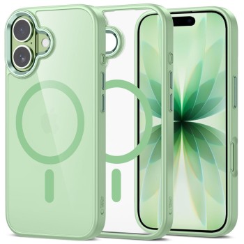 Tech-Protect MagMat MagSafe Case for iPhone 17 - Transparent Green Tech-Protect MagMat MagSafe Case for iPhone 17 - Transparent Green