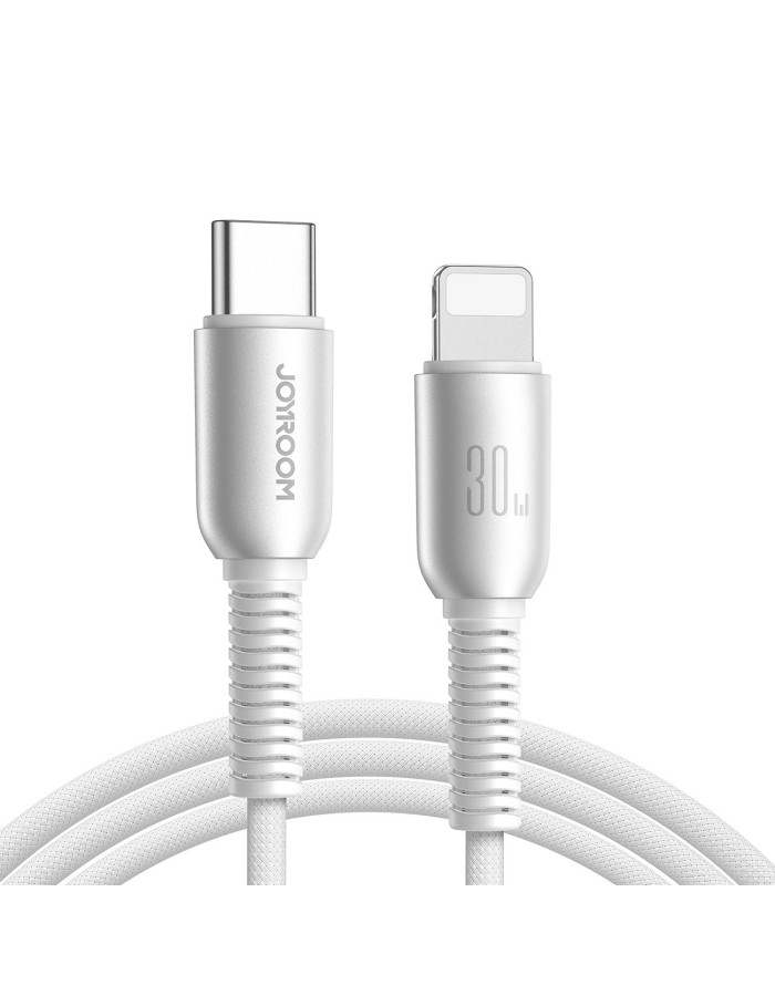 Joyroom S-A51 Cutting-Edge Series 30W USB-C - Lightning cable 1.2m - light gray