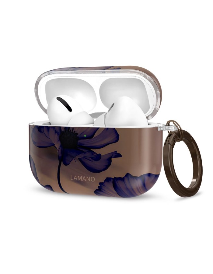 Tech-Protect Lamano case for AirPods 3 Pro - brown and purple Tech-Protect Lamano case for AirPods 3 Pro - brown and purple
