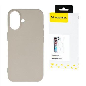 Wozinsky Silicone Case for Samsung Galaxy S25+ - Beige
