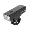 Rockbros 24510003001 Front Bike Light 260 lm + USB-C - USB-A Cable - Black Rockbros 24510003001 Front Bike Light 260 lm + USB-C - USB-A Cable - Black