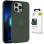 3mk Smoke MagCase for iPhone 16 Pro Max - Green-Translucent