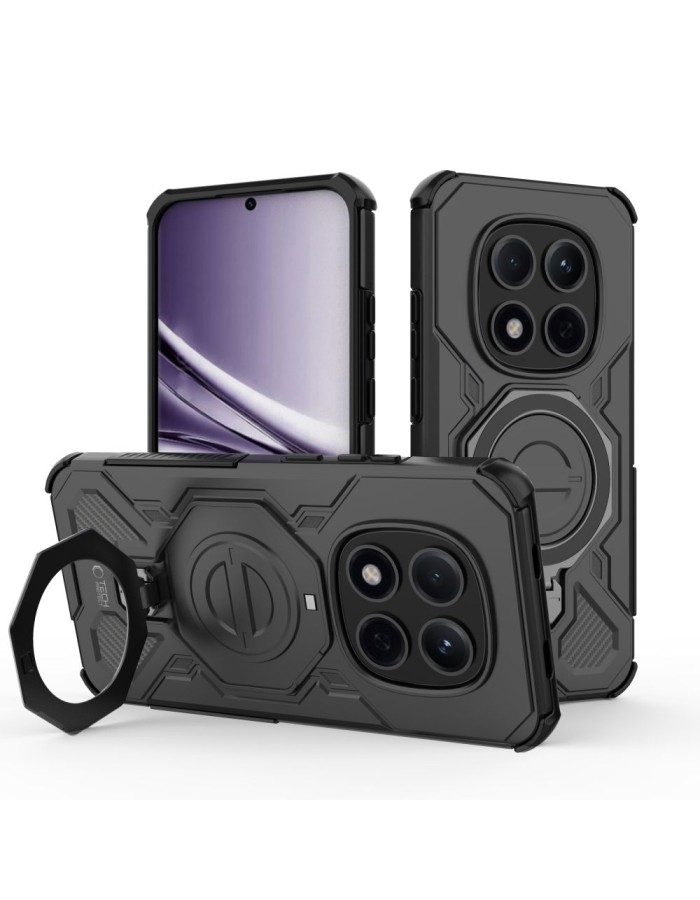 Tech-Protect TacticStand MagSafe case for Xiaomi Poco M8 Pro / Xiaomi Redmi Note 15 Pro+ 5G - black Tech-Protect TacticStand MagSafe case for Xiaomi Poco M8 Pro / Xiaomi Redmi Note 15 Pro+ 5G - black
