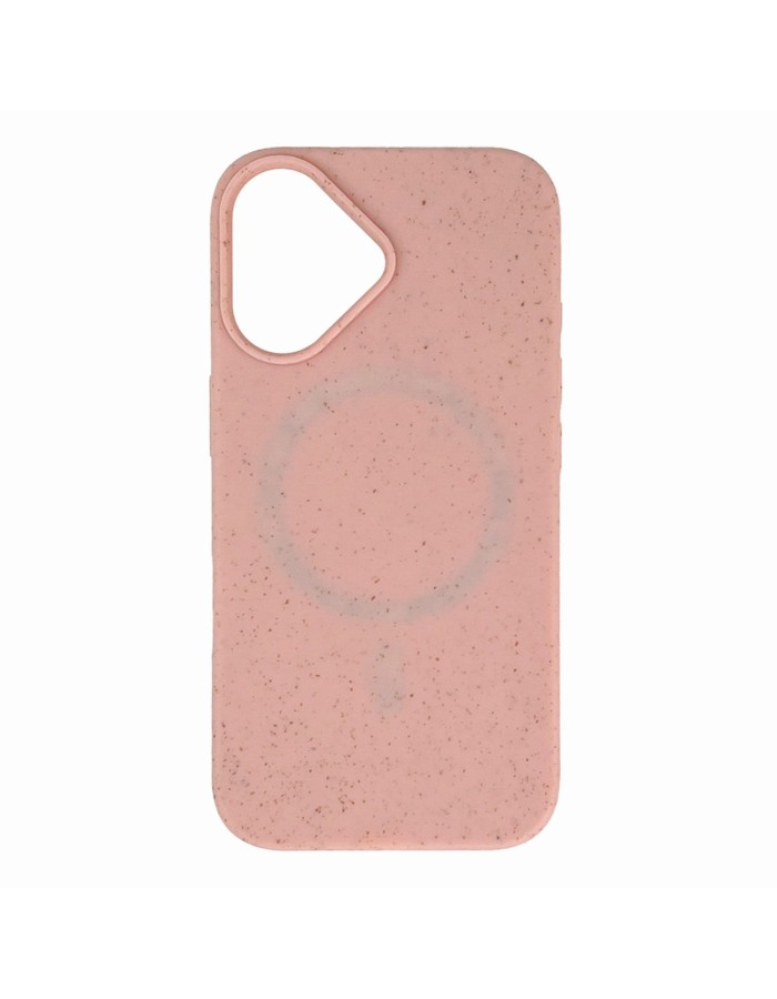 Multiple Color Wheat Case MagSafe for iPhone 16 Plus - pink
