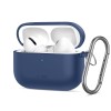 Tech-Protect Silicone Hook Case for AirPods Pro - Navy Blue Tech-Protect Silicone Hook Case for AirPods Pro - Navy Blue