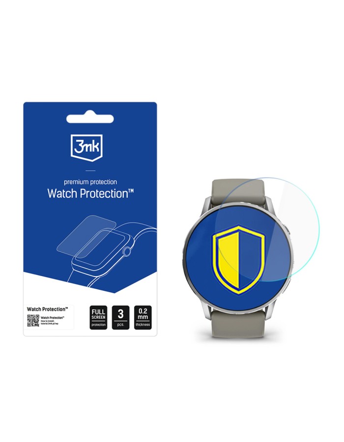 3mk Watch Protection ARC Smartwatch Screen Protector for Garmin Venu 4 45mm 3mk Watch Protection ARC Smartwatch Screen Protector for Garmin Venu 4 45mm