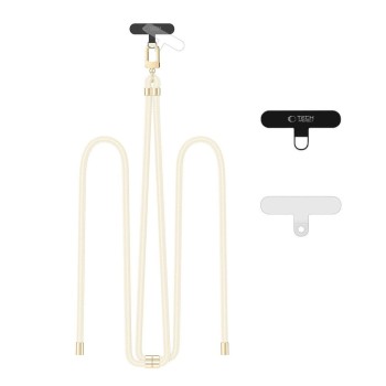 Tech-Protect C7S Rope Crossbody Strap Leash - Beige