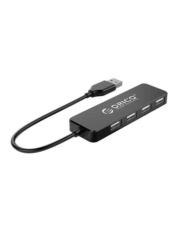 Orico FL01 USB-A Hub Docking Station 4x USB-A 2.0 - Black Orico FL01 USB-A Hub Docking Station 4x USB-A 2.0 - Black