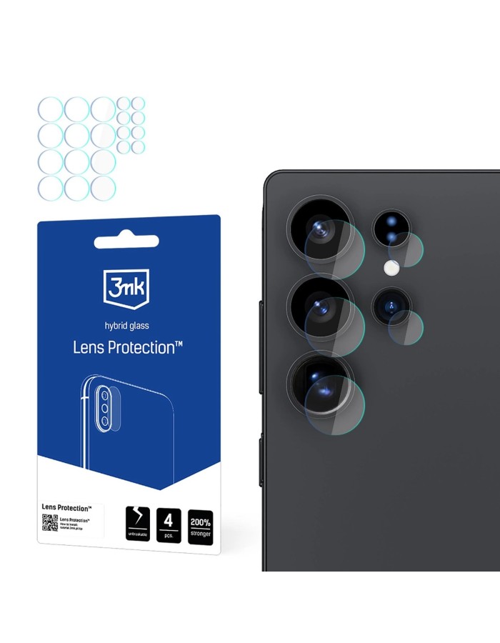 3mk Lens Protection Camera Glass for Samsung Galaxy S25 Ultra