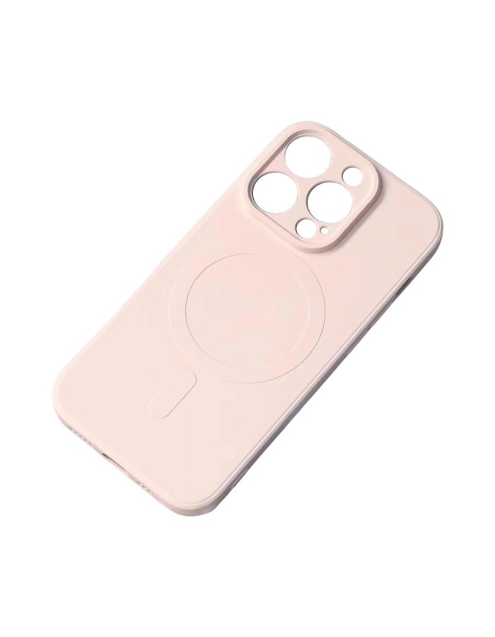 MagSafe compatible silicone case for iPhone 15 Silicone Case - cream MagSafe compatible silicone case for iPhone 15 Silicone Case - cream