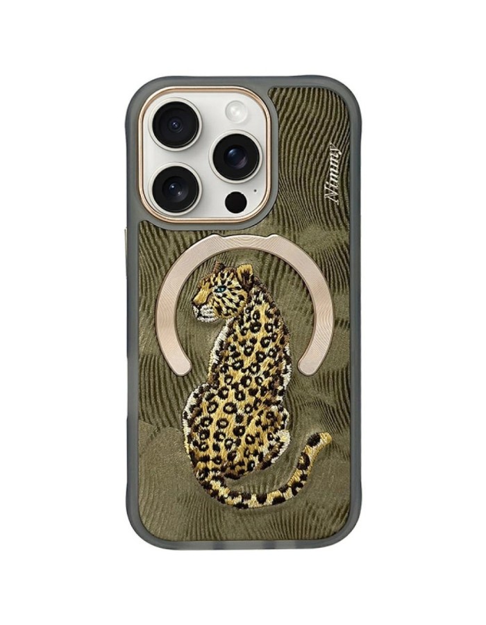 Nimmy Magnetic Fantasy Animal MagSafe Case for iPhone 16 Pro - Gold