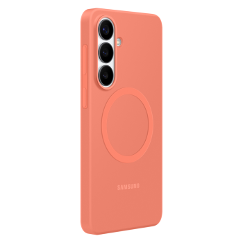 Samsung Silicone Magnet Case for Samsung Galaxy S26+, compatible with MagSafe - red Samsung Silicone Magnet Case for Samsung Galaxy S26+, compatible with MagSafe - red