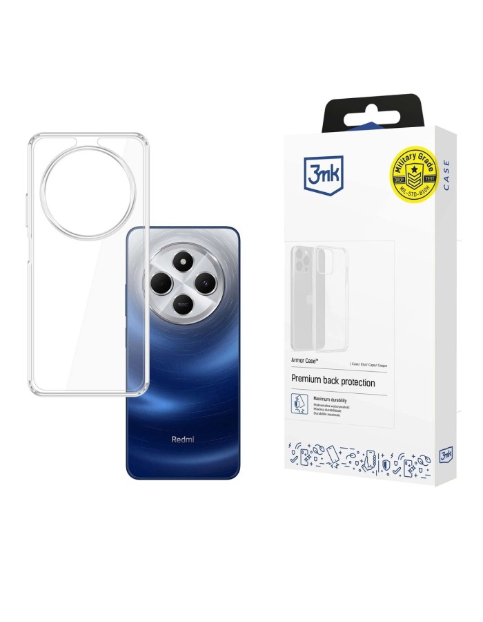 3mk Armor Case for Xiaomi Redmi 14C - transparent