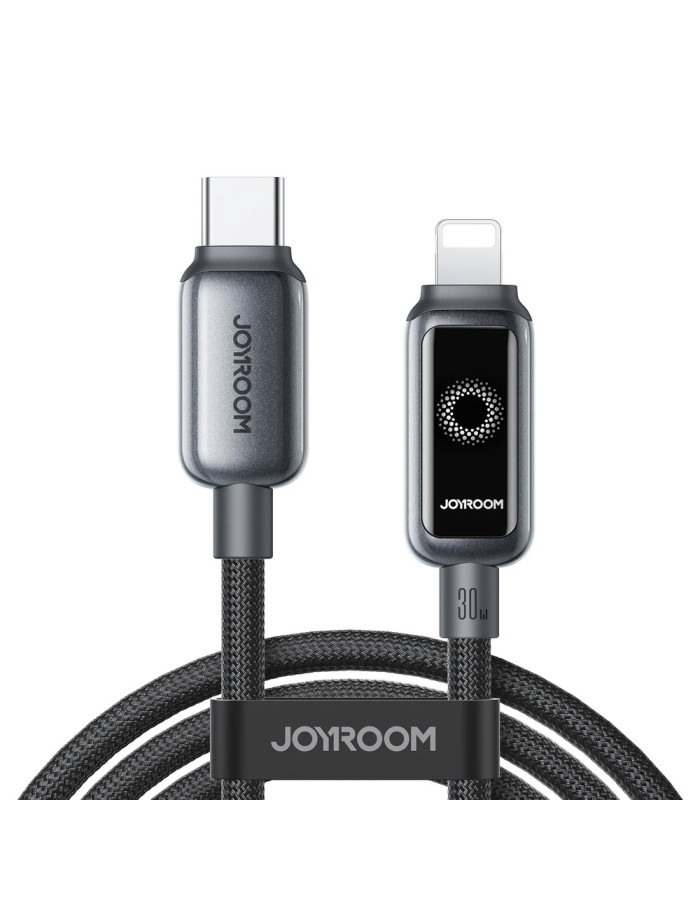 Joyroom S-A55 StarFlight 30W USB-C - Lightning cable 1.2m - black