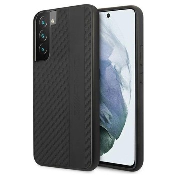 AMG Carbon Stripe&amp;amp;Embossed Case for Samsung Galaxy S22+ - Black